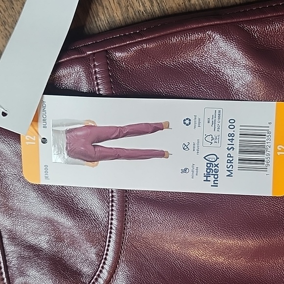 Joie Faux Leather Pant - Picture 3 of 10